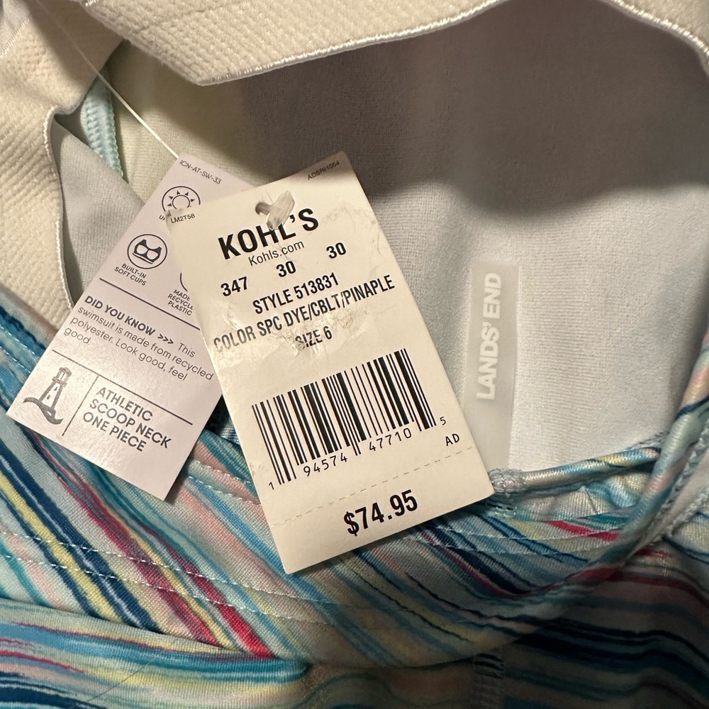 One piece bathing suit